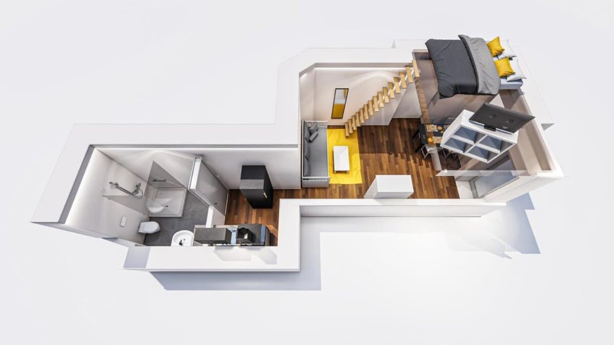 Spacious Loft Style Studio In Berlin Wilmersdorf מראה חיצוני תמונה